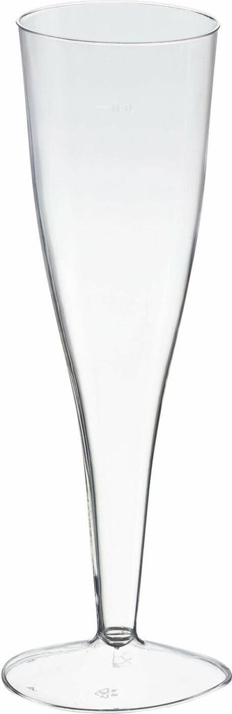 12x Einweg-Champagnerglas Sektglas 100ml  PS 2 tlg. Produktbild 