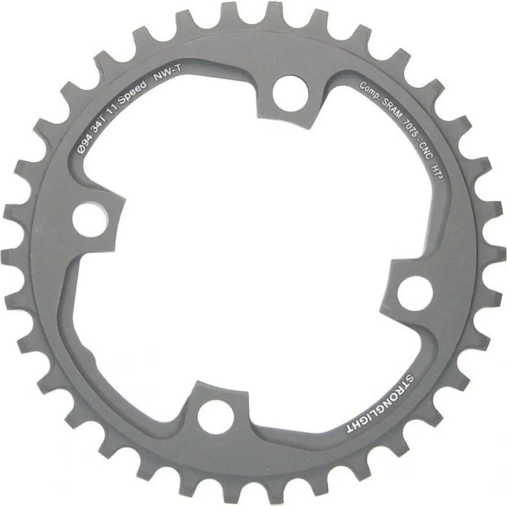 Plateau de rechange mono 34 dents Stronglight compatible Sram X01 VTT