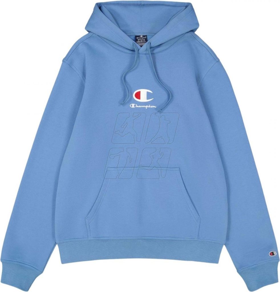 Champion Hoodie 220268-BS099 in Blue color size medium
