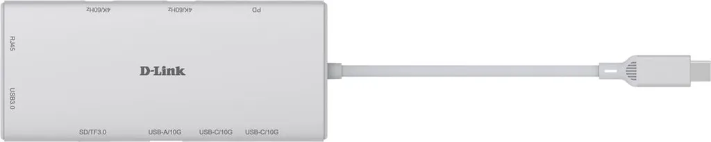 D-Link DUP-A01 Hub USB-C polyvalent 10-en-1 avec Power Delivery 100W Pro - 4