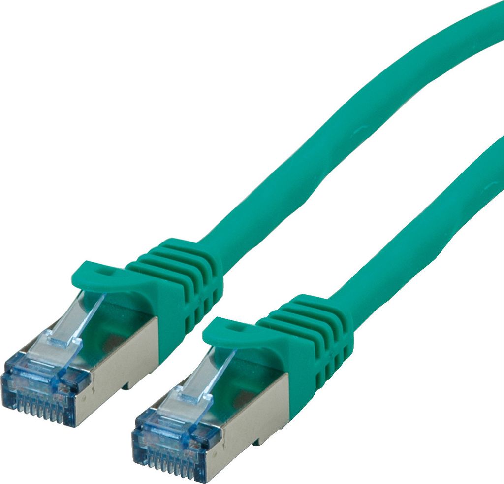 ROLINE Patchkabel Cat.6A S/FTP (PiMF), Component Level, LSOH, grün, 2 m