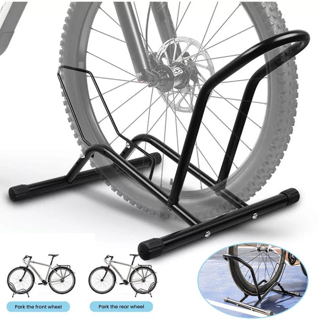 Fahrradständer,Fahrradständer Boden verstellbar 16-29 Zoll MTB Rennrad Halterung,Fahrradhalter,Fahrrad Parkständer,Fahrradhalterung freistehend,...