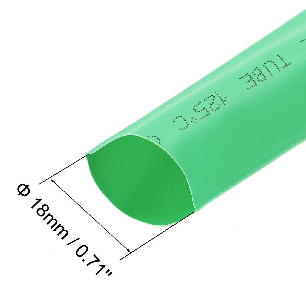 Wasserdicht Schrumpfschlauch 18mm Durchm 30mm Flache Breite Schrumpfverh?ltnis 2:1 Kabelschutzschlauch for Elektrische Isolierung Schlauch 3.0m L?n...