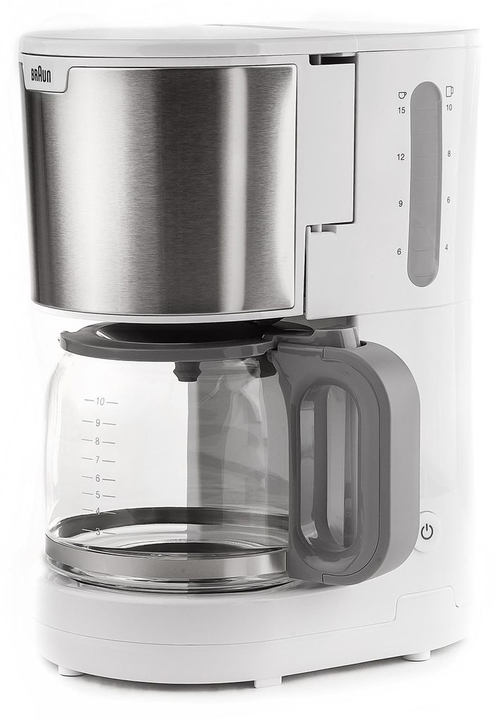 Braun PurShine Thermo-Kaffeemaschine Weiß – 1000W, Produktbild 