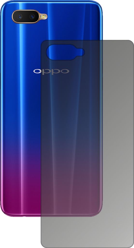 Schutzfolie für Oppo K1 Rückseite Blickschutzfolie matt Folie Display Schutz