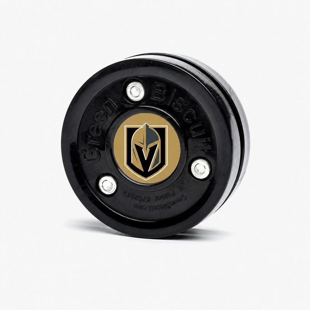 Puck Green Biscuit NHL Vegas Golden Knights nero Immagine del prodotto 