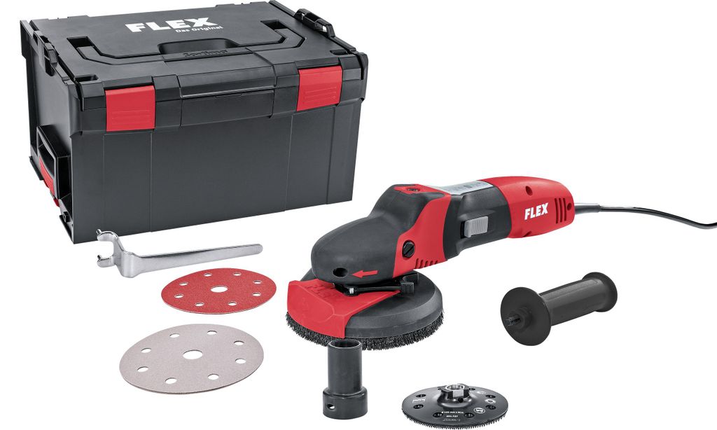 Flex Schleifmaschine SUPRAFLEX SE 14-2 125 Set 391.174 für Produktbild 