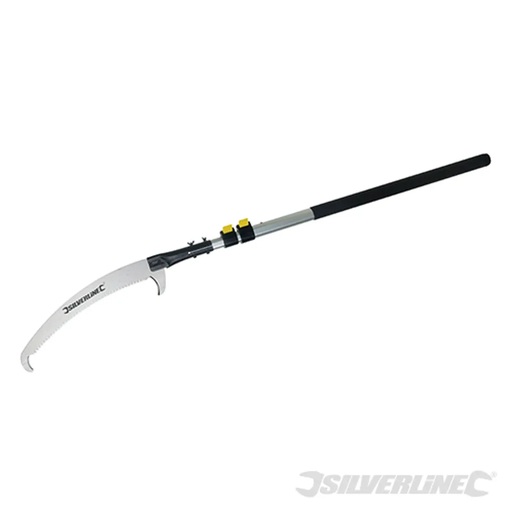 Silverline 245077 Scie à élaguer avec manche télescopique de 150 à 250 cm