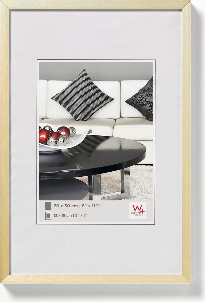 Walther, AJ318G,Chair Alurahmen 013X018 GOLD