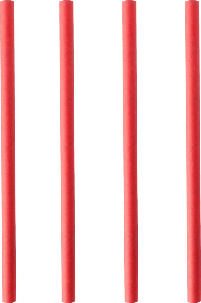 Papstar Cocktail Trinkhalme rot Obrázok produktu 
