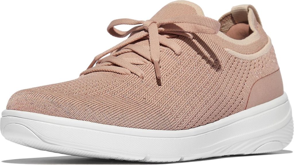FITFLOP FitFlop Super-Q Knit Slip-On Laced Sneakers BEIGE 42