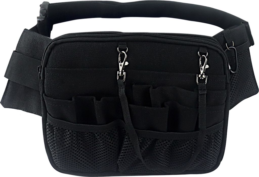 Gürteltasche für Krankenschwestern, Design mit mehreren Taschen und verstellbarem Gurt, multifunktionaler tragbarer Hüft-Organizer für vielbesc...