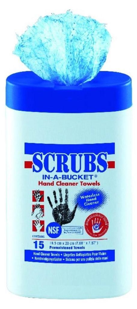 Panno per la pulizia delle mani Scrubs ad alto potere Immagine del prodotto 