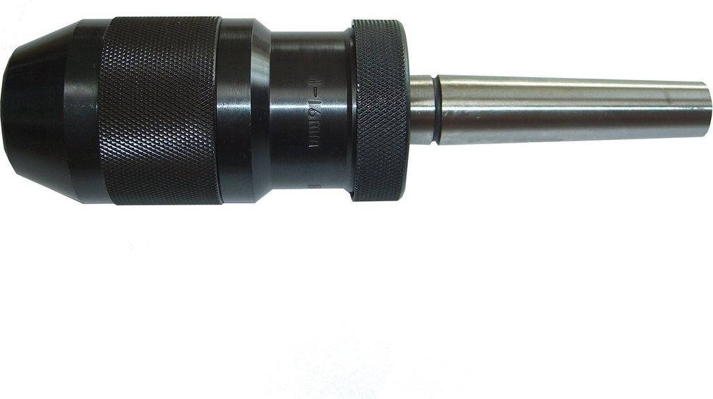 PAULIMOT Schnellspann-Bohrfutter 1-16 mm + Kegeldorn MK2 / M10 / B18