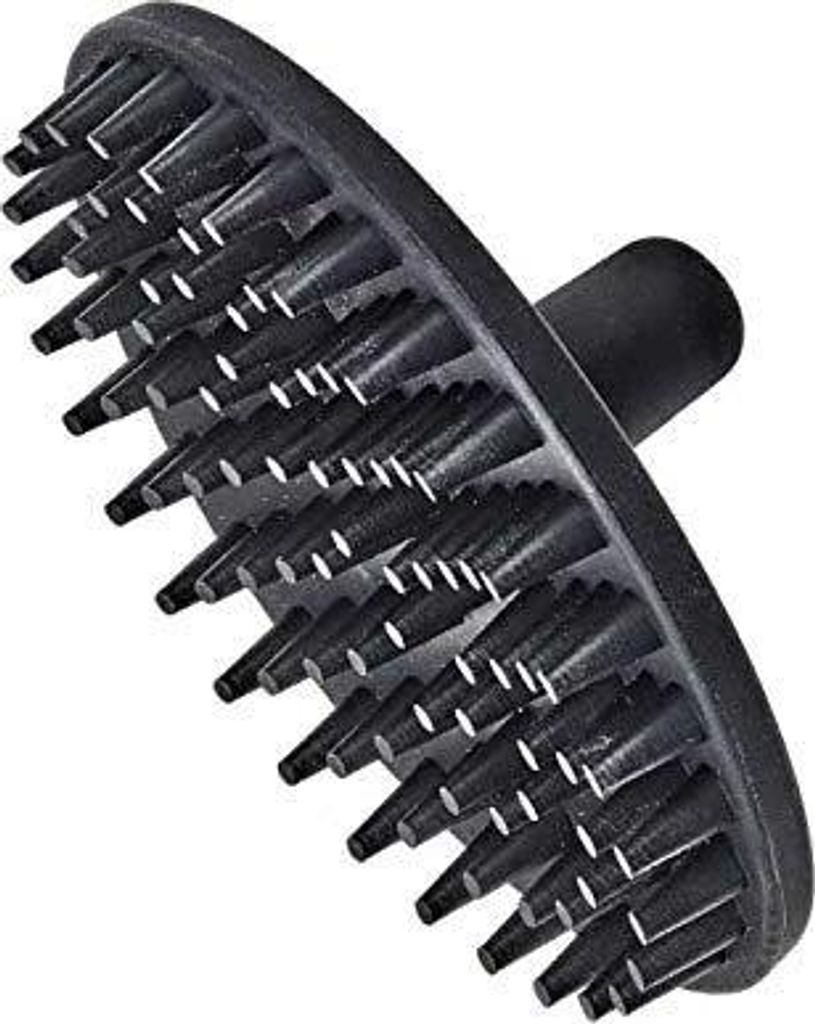 Kopfmassagebürste schwarz für Kopfhautmassage, Haarwäsche Produktbild 