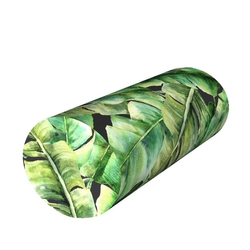 Bertoni Thermoelastisches Anatomisches Rollenkissen, Ideal für die Gesundheit der Wirbelsäule, Komfort und Design Ibiza Night Ø25x60 cm