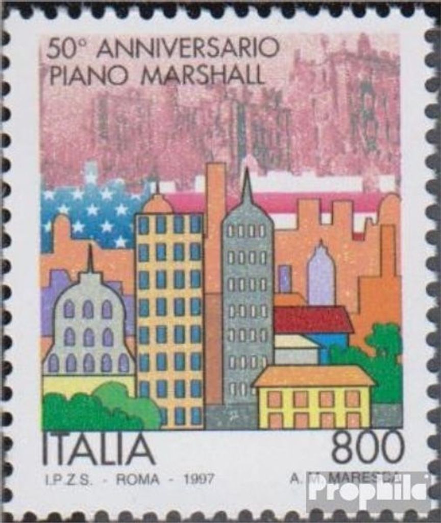 Briefmarken Italien 1997 Mi 2538 (kompl.Ausg.) postfrisch Produktbild 