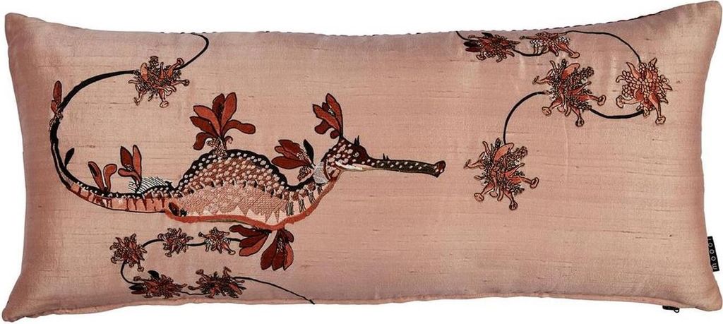 Beddinghouse Dekokissen Blooming Seadragon Cushion_Coral_UV_UV_40x90 40x90 cm / 16x35 Inch 1 Zierkissen