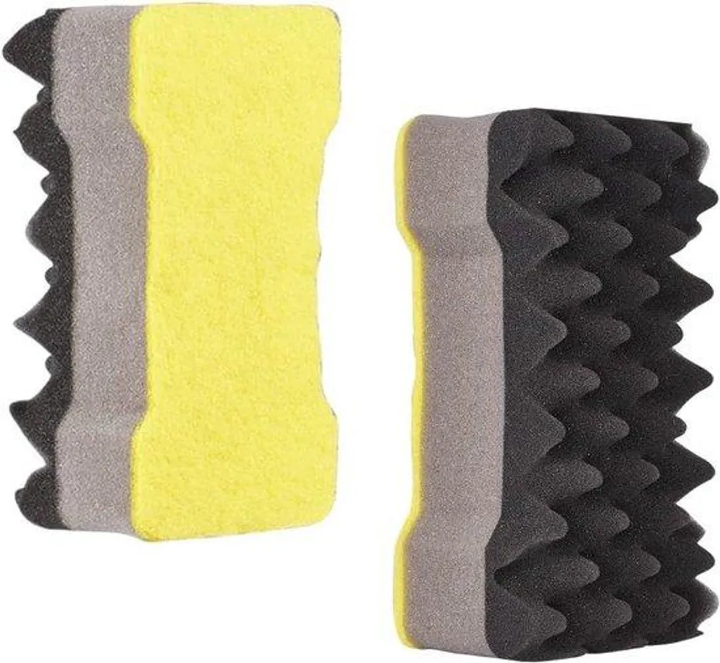 Kit de nettoyage vitres et pare-brise avec éponge jaune polyvalent