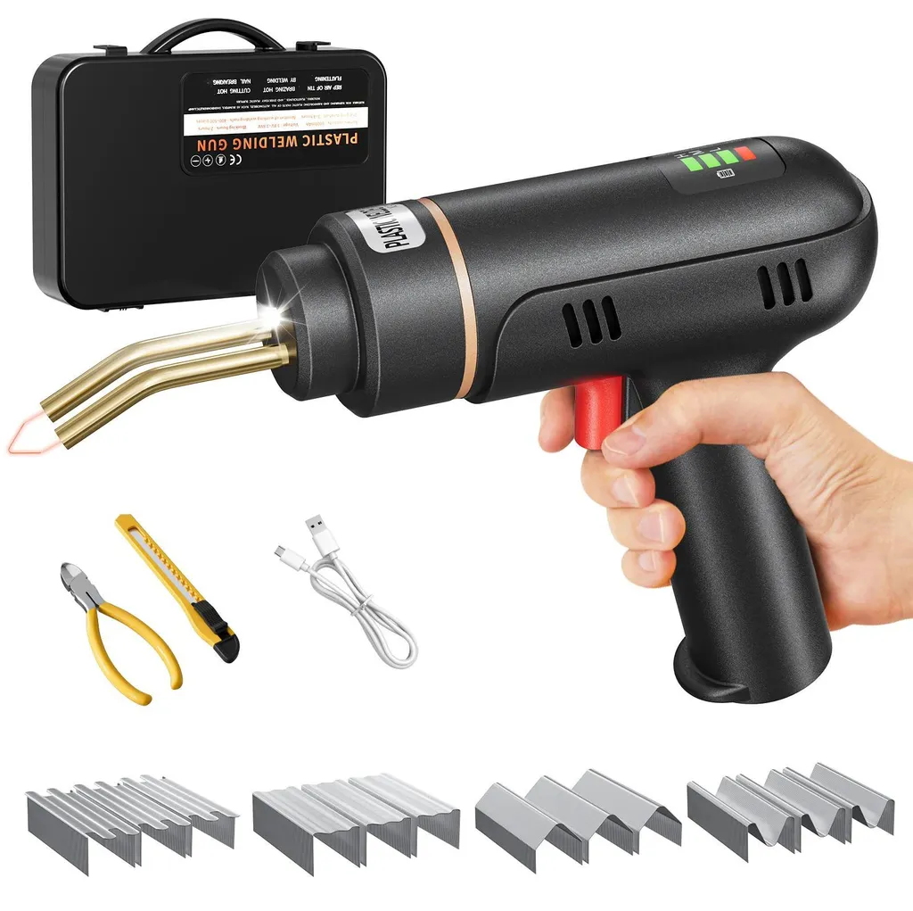 Soudeuse Plastique Batterie 5000mAh Sans Fil, Soudage Rapide et Fiable