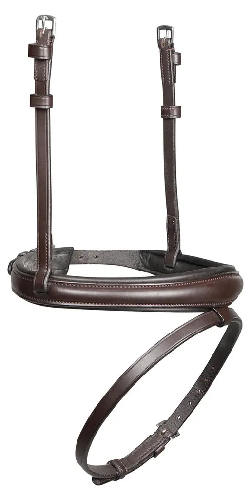 Muserolle de rechange Velociti pour filet cuir avec sangle de maintien