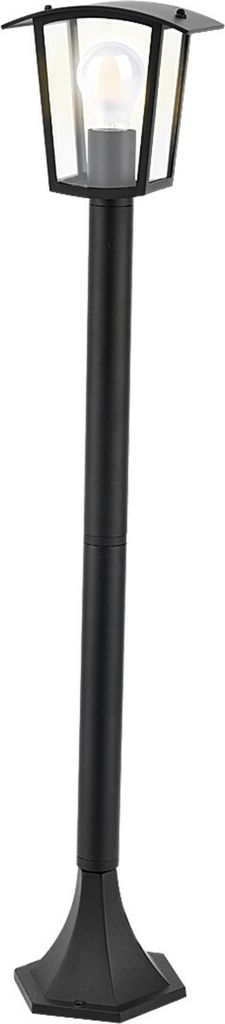 Rabalux 7129 Außenstehleuchte Taverna, E27, Aluminium, schwarz, Klassisch, 90cm