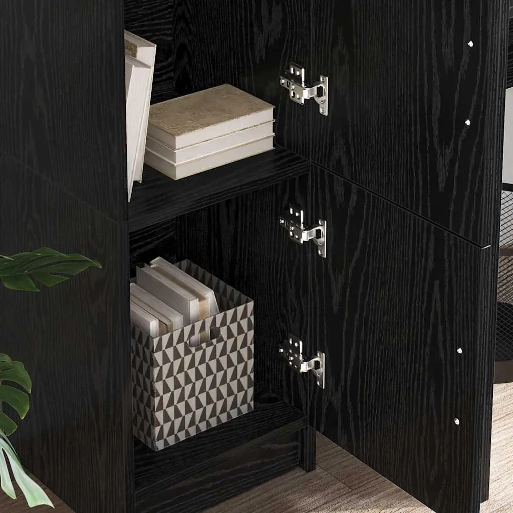 SYFAX™ Credenza Black Oak 122.5 cm - Il Must-Have del Design Minimal - 4