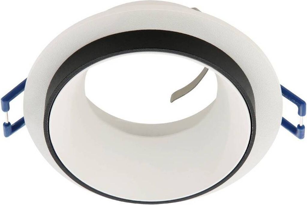 Einbauleuchte CAROSSO GU10 Alu weiß, schwarz 1X35W H:3.5cm Ø9.3cm dimmbar