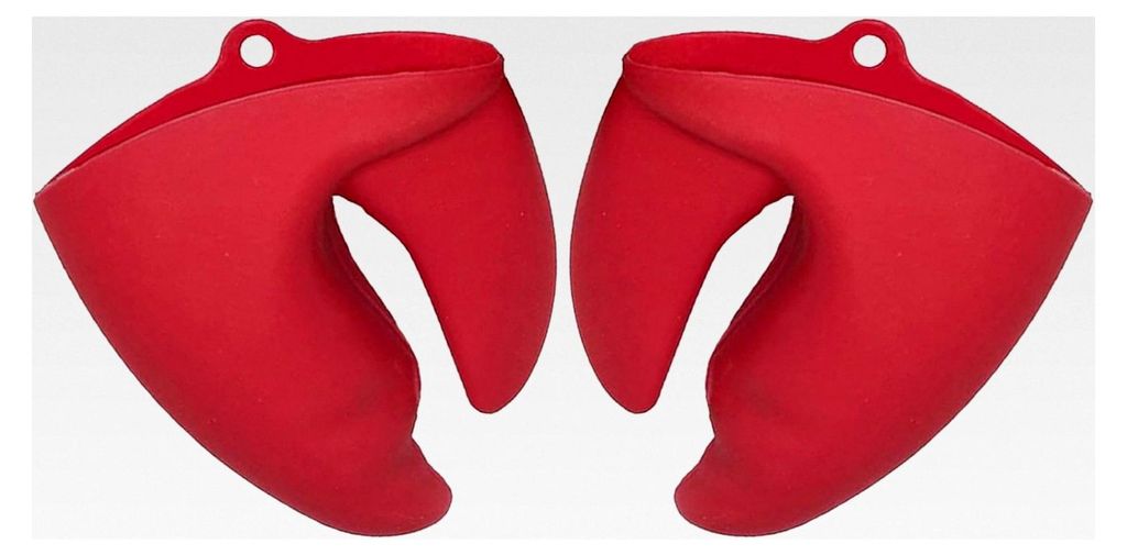 Mini Ofenhandschuhe aus Silikon mit rutschfestem Design