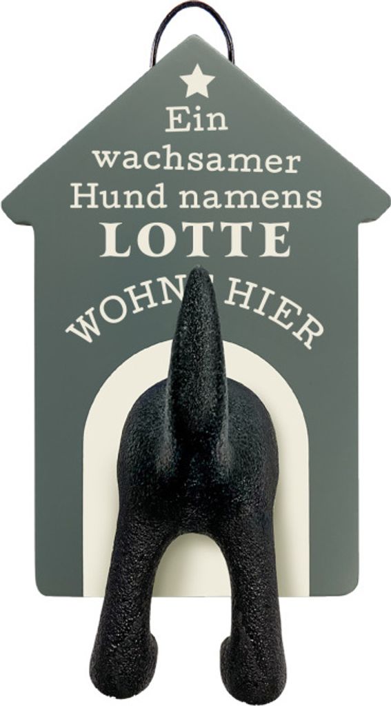History & Heraldry Personalisierte Leinenhalter für Hunde als Leinenparkplatz, für Hundegarderobe o. als Wanddeko Hunde Accessoires - Leinenhalte...
