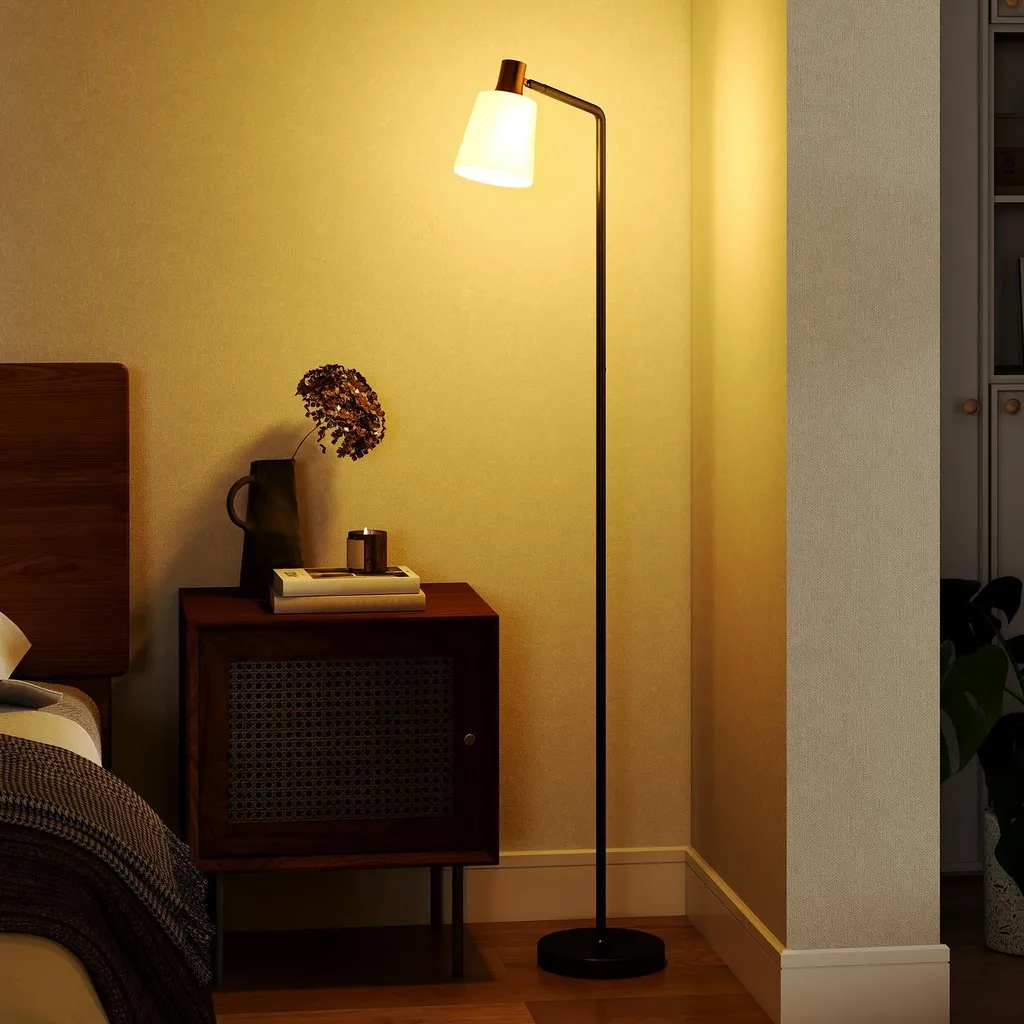 Luminaire de lecture LED avec tête ajustable et éclairage modulable
