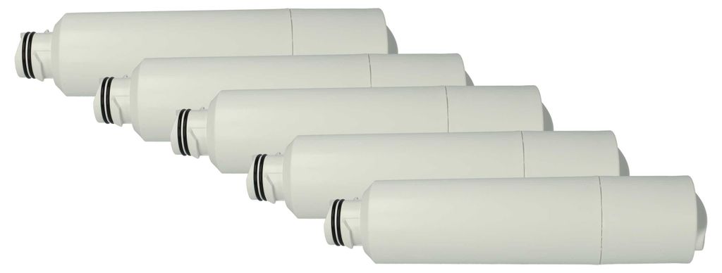 vhbw 5x Wasserfilter Filterkartusche Filter Ersatz für IcePure RWF0700A für Kühlschrank