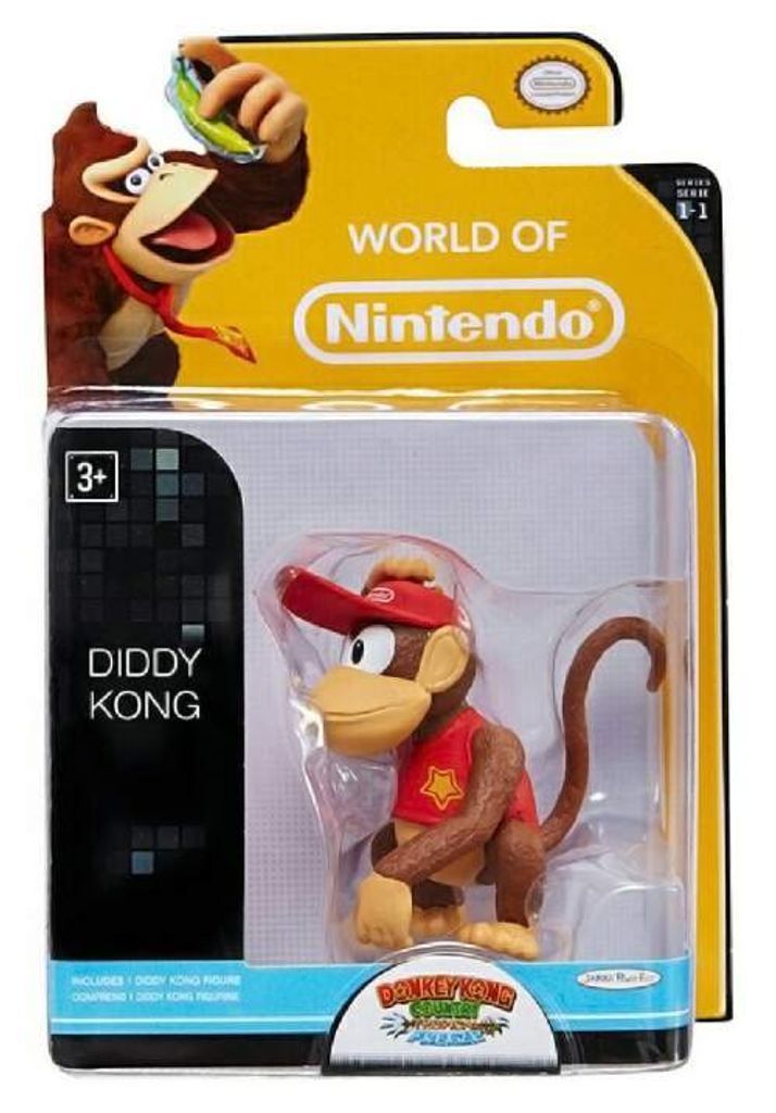 Nintendo W1 Mario figurine Diddy Kong 78286 6cm Image du produit 