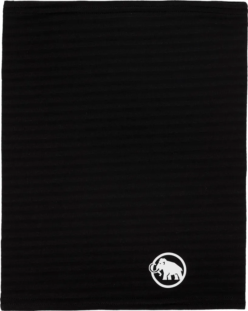 Cache-col de sport Taiss Light Mammut noir - Accessoire de randonnée respirant