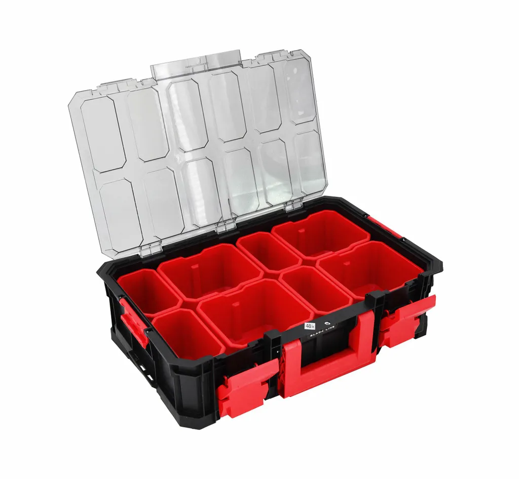 Awtools Box Organizer Modular avec Gobelets Amovibles 517x331x134mm