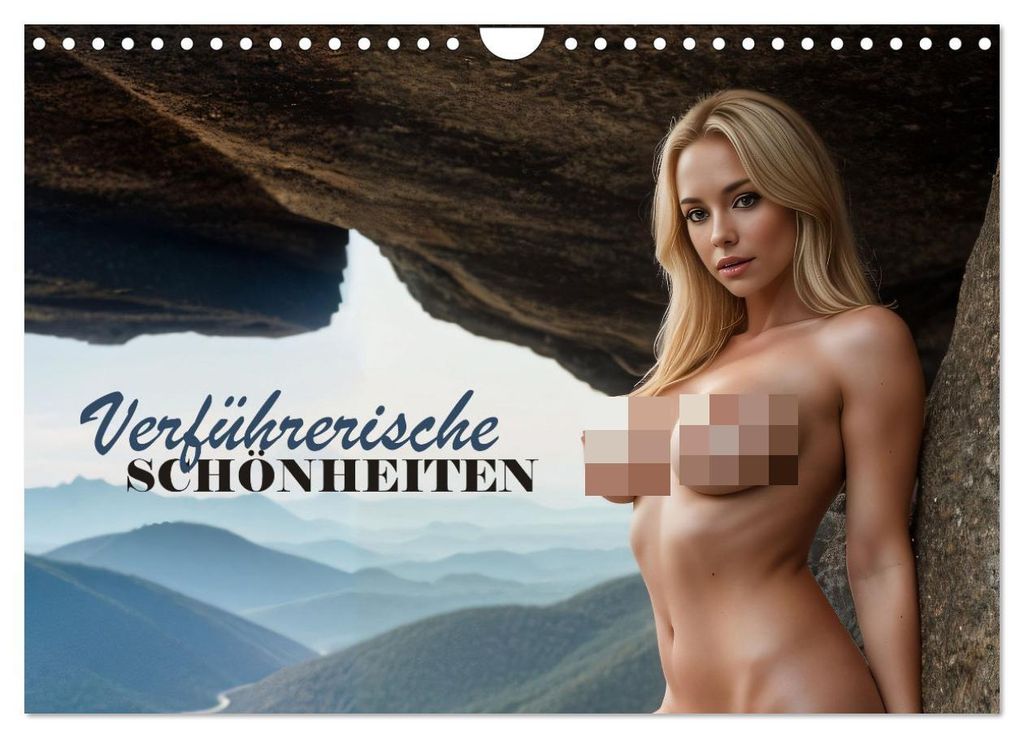Verführerische Schönheiten (Wandkalender 2027 DIN A4 quer), CALVENDO Monatskalender