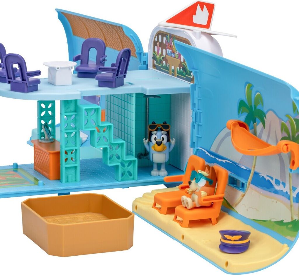 Moose - Bluey 3-in-1 Airplane Playset Produktbild 5