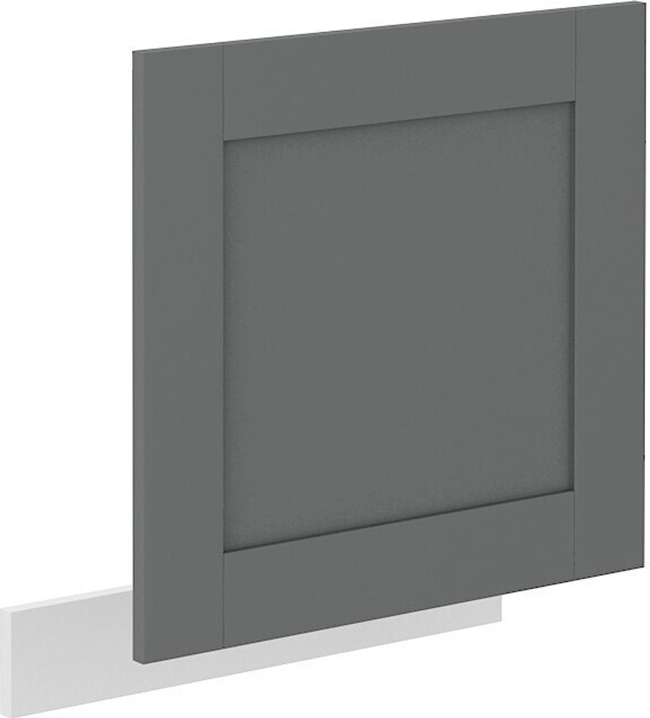Tür für Einbau-Geschirrspüler LAILI – 570x596 cm, Grau / Weiß