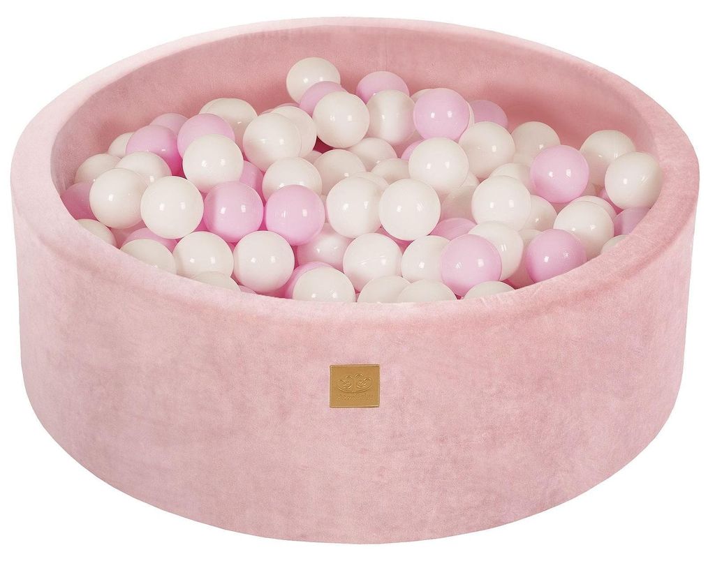 Guľôčkový bazén MeowBaby powder rose round 90x30cm, Obrázok produktu 