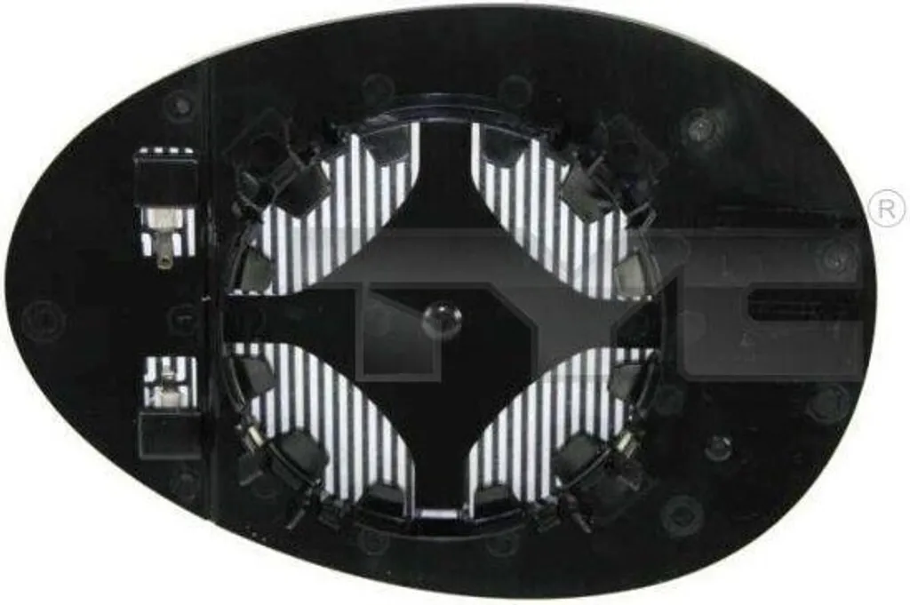 TYC 322-0005-1 Verre de Rétroviseur Droit OE 51162755626 pour Mini R56