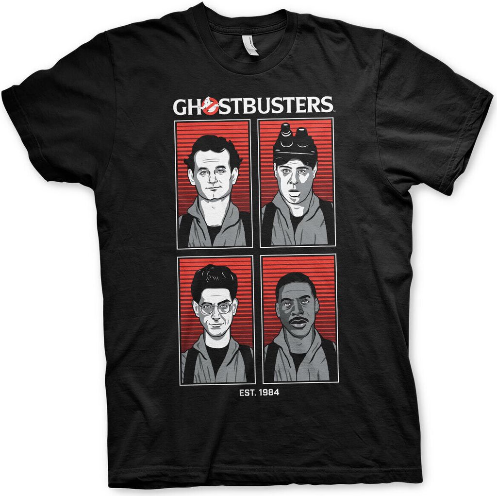 Ghostbusters Original Team T-Shirt - Small - Black
