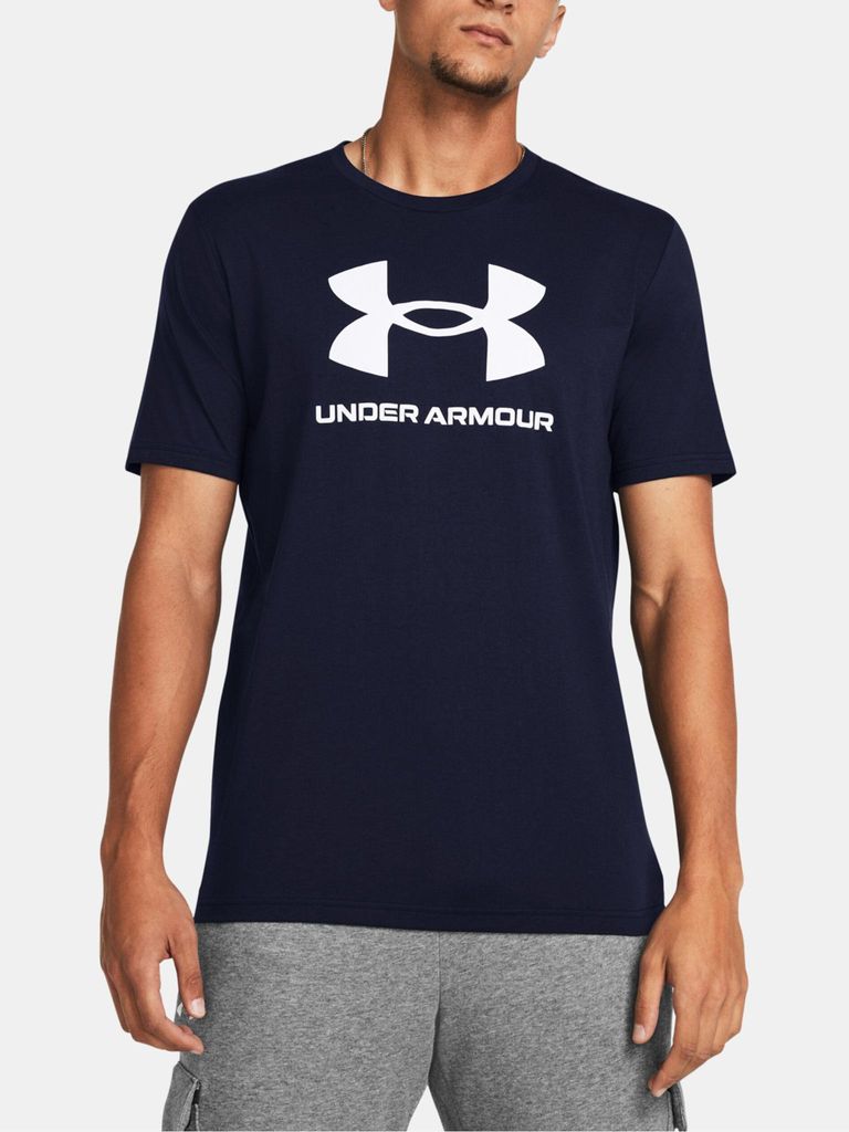 Under Armour Ua Sportstyle Logo Update T-Shirt SS-Blau Produktbild 