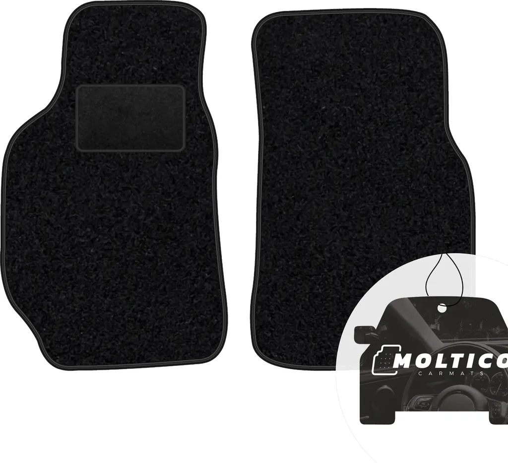 Tappetini Auto Velour Toyota Celica 1989-1993 - moto-MOLTICO Nero - 1