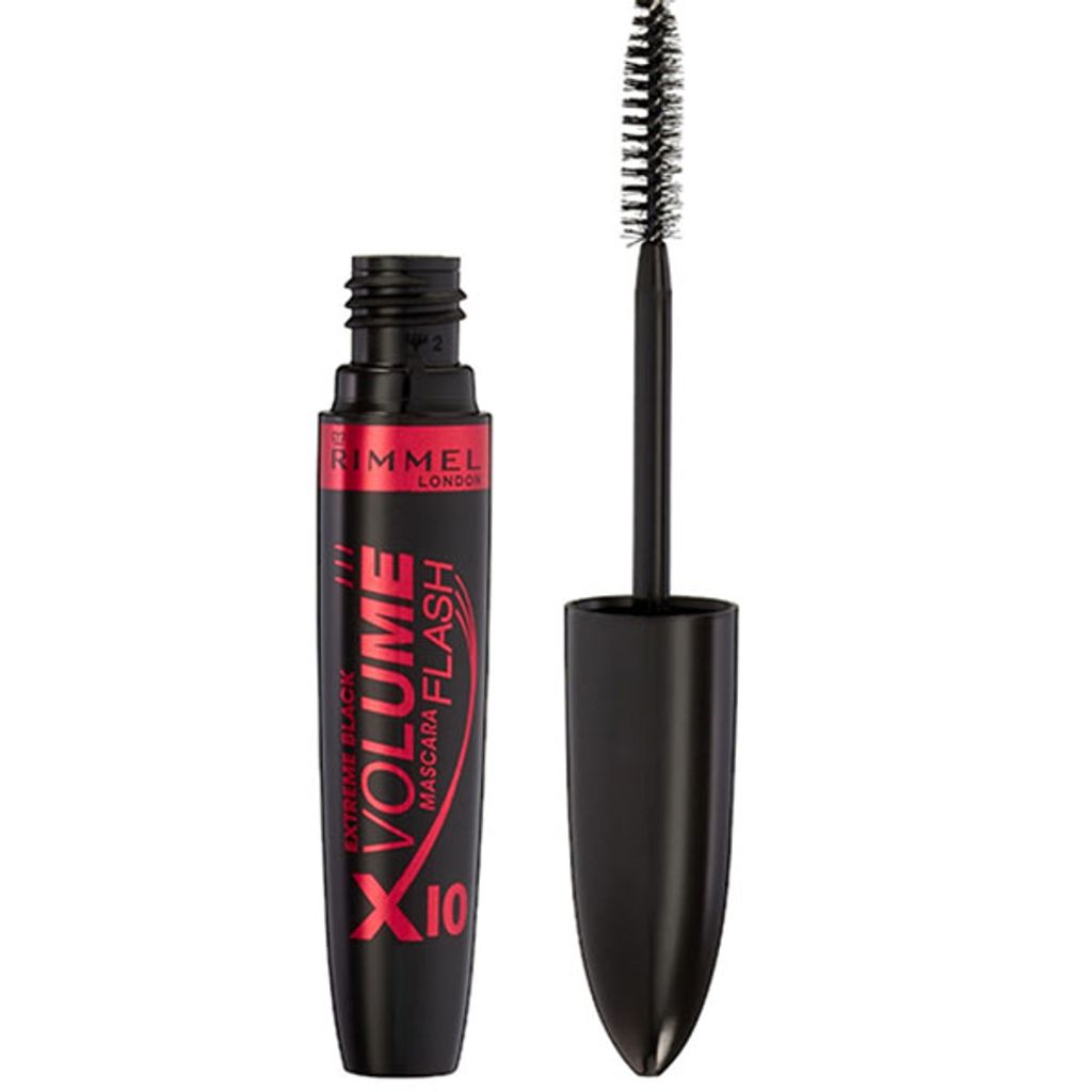 Rimmel Volume Flash X10 Volumising Mascara 8ml Extreme Black