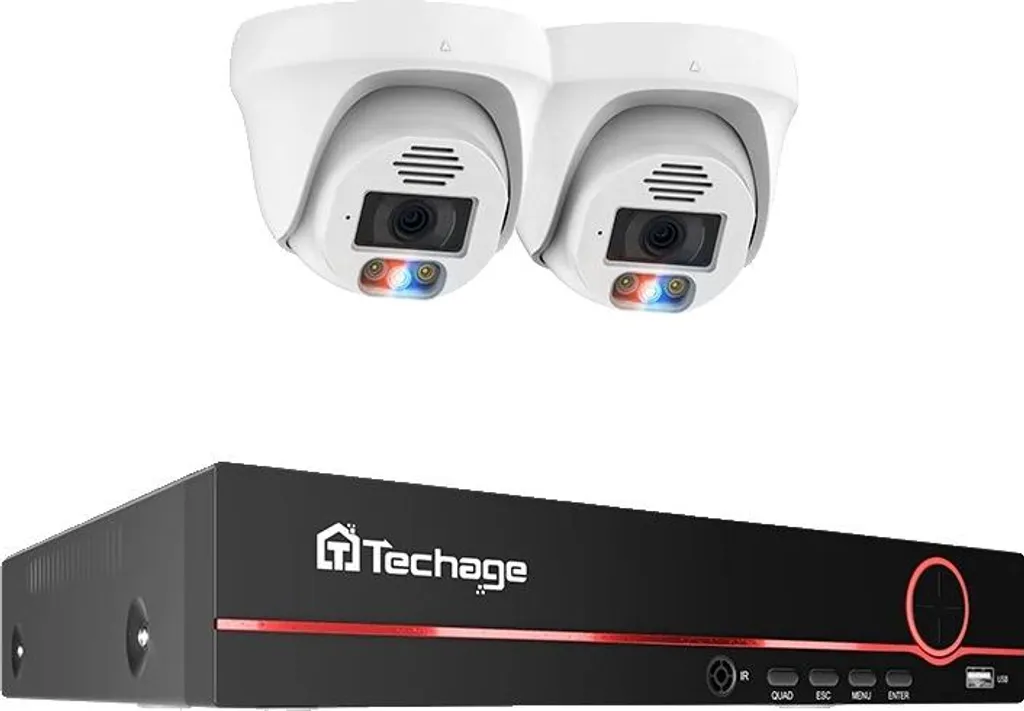 Système de caméras de sécurité 8MP avec kit de vidéosurveillance 8CH