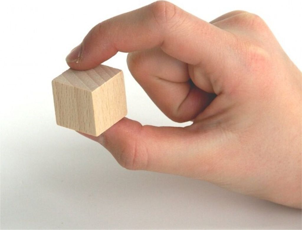 Würfel Buche natur vollkantig 20mm