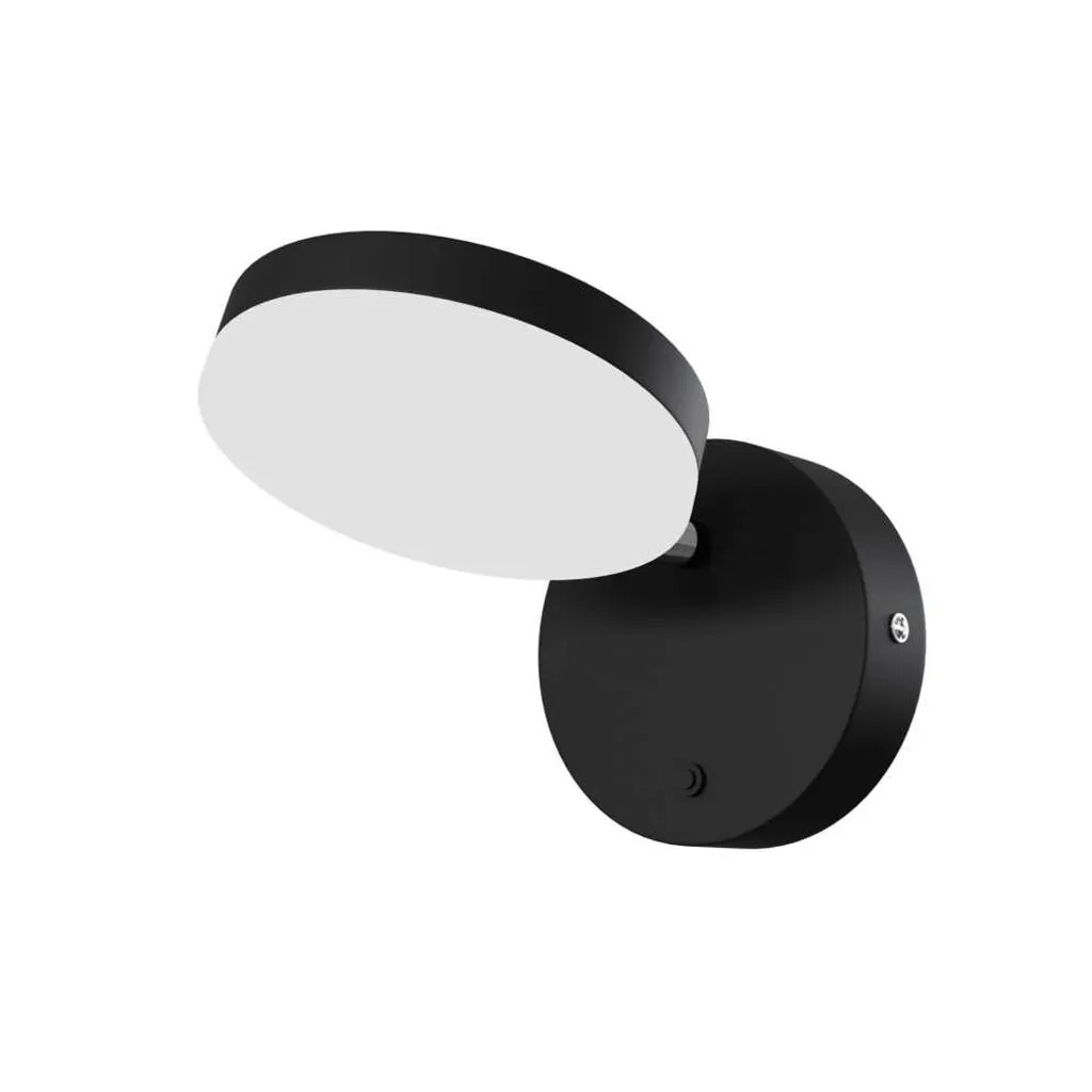 Applique LED noire à intensité variable avec spot orientable H 11 cm - 2