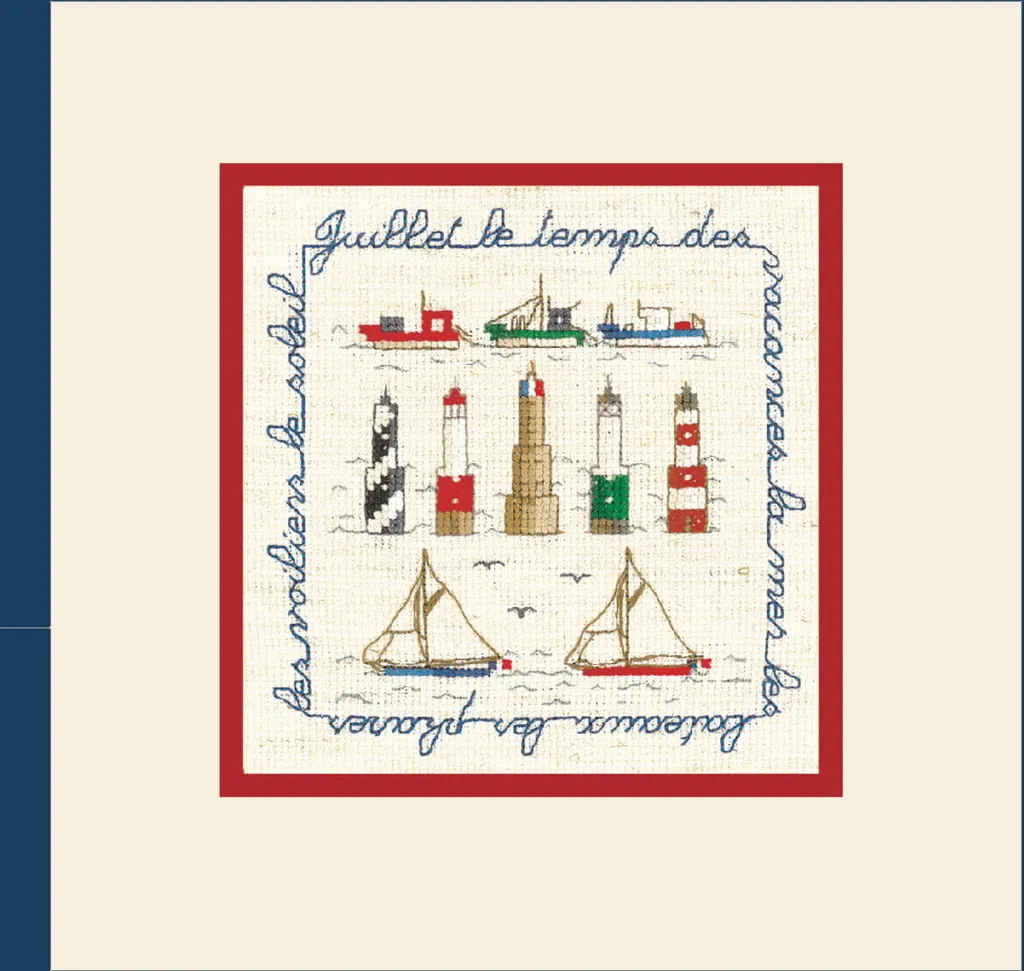 Dettagli Tecnici Kit Le Bonheur des Dames July I Punto Croce Contato