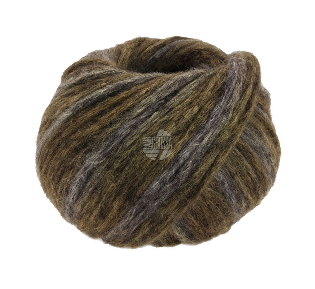 A ball of yarn on a white background.