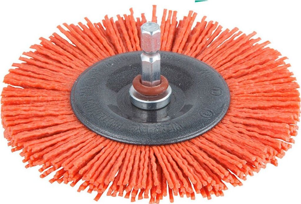 wolfcraft 1 brosse à disque en nylon S=6mm ø100mm Image du produit 